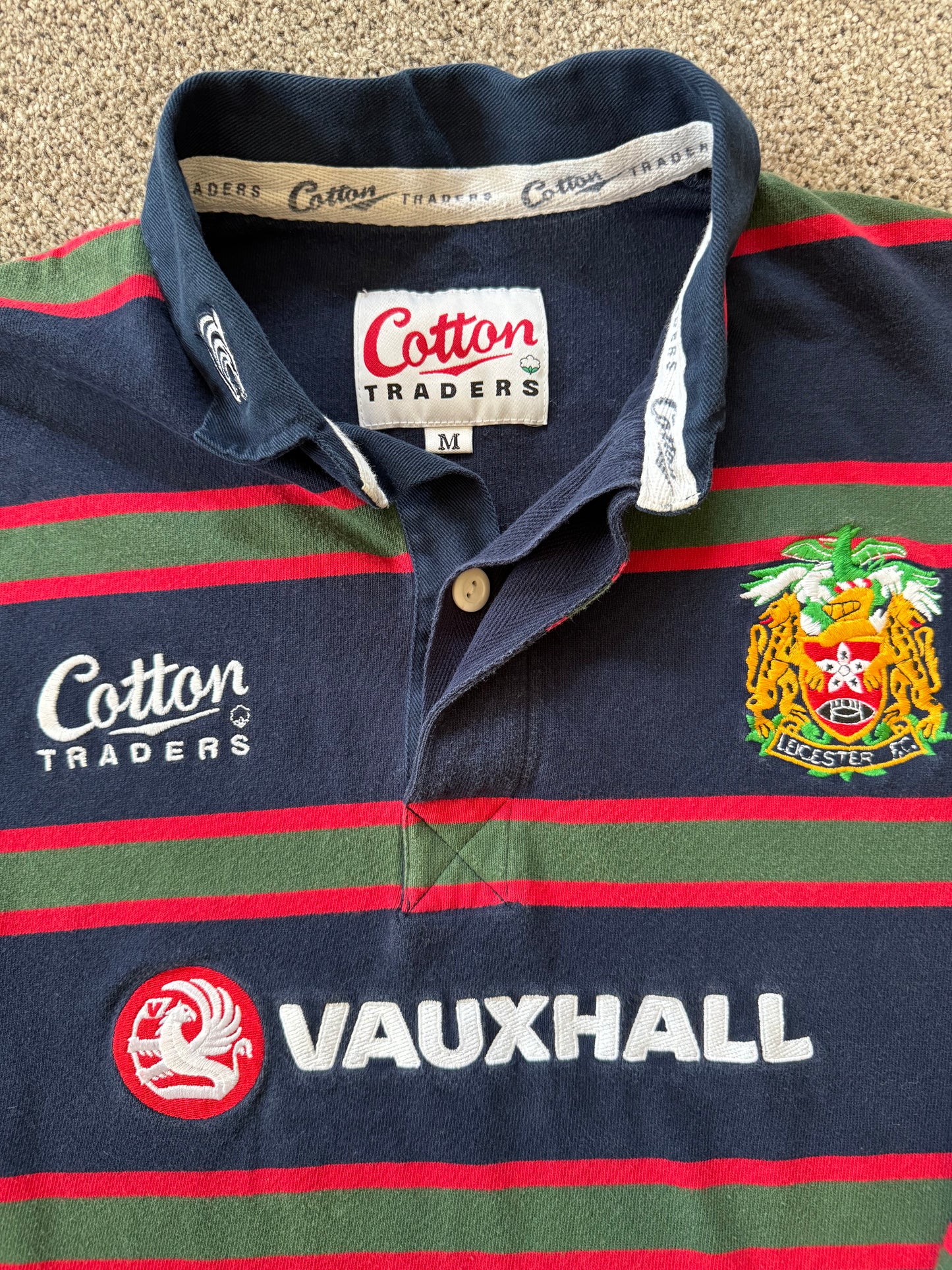 Medium Leicester Tigers Rugby Shirt