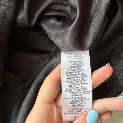 Large Ralph Lauren Black Puffer Coat