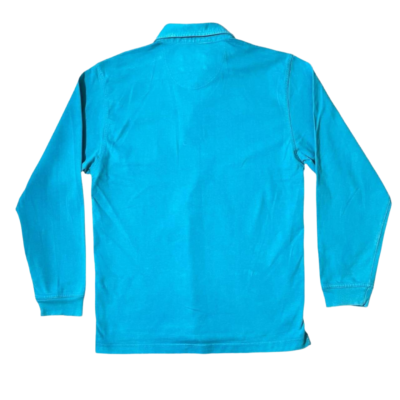 Small Throttleman Blue Rugby Shirt