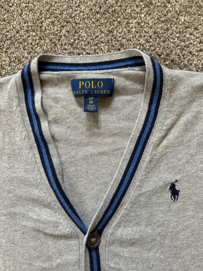 Aged 8 Ralph Lauren Grey Cardigan