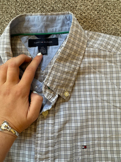 Large Tommy Hilfiger Checkered Shirt