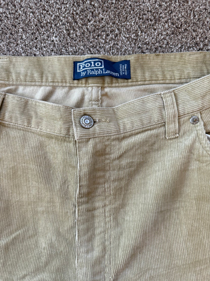 40/30 Ralph Lauren Beige Corduroy Trousers