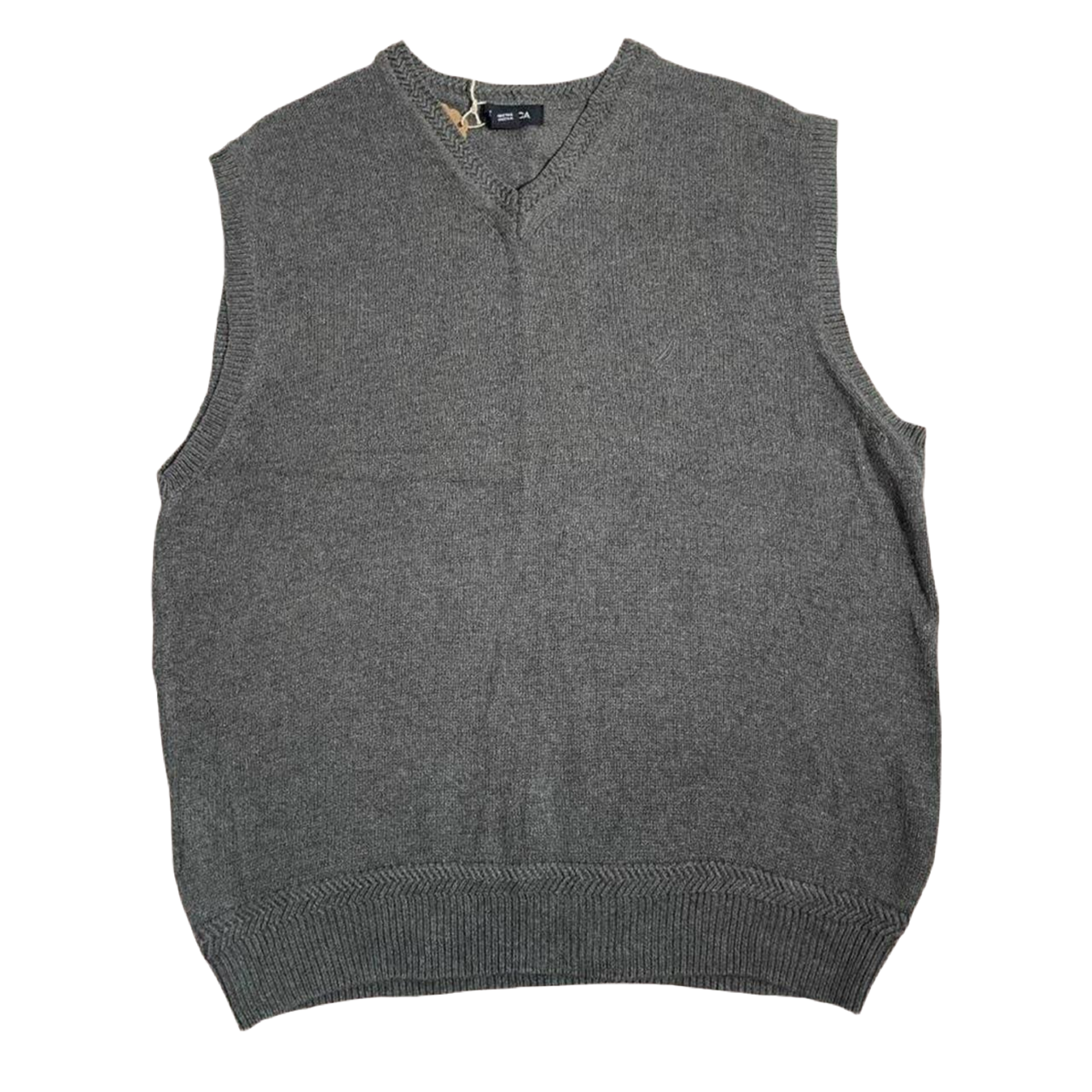 Large Nautica Grey Knitted Vest