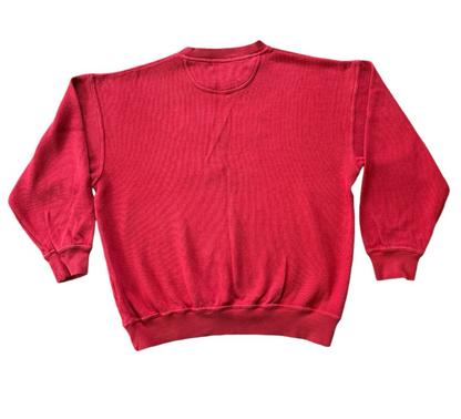 Large Womans Chaps Red Sweatshirt