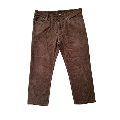 38/32 Ralph Lauren Brown Corduroy Trousers