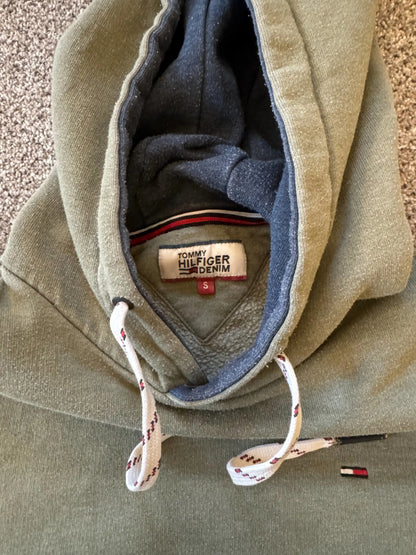 Small Tommy Hilfiger Green Hoodie