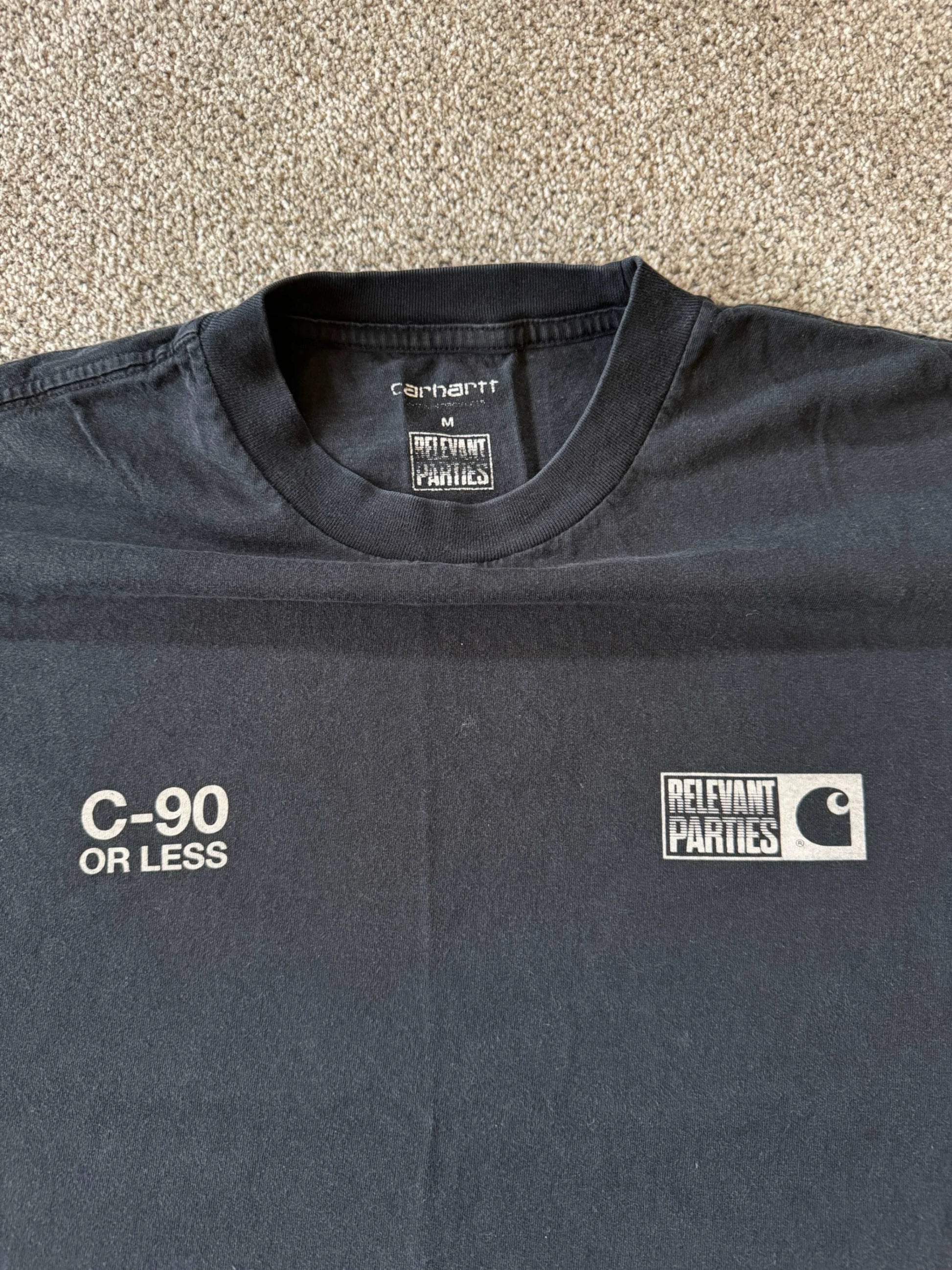 Medium Carhartt x Relevant Parties Black T-Shirt