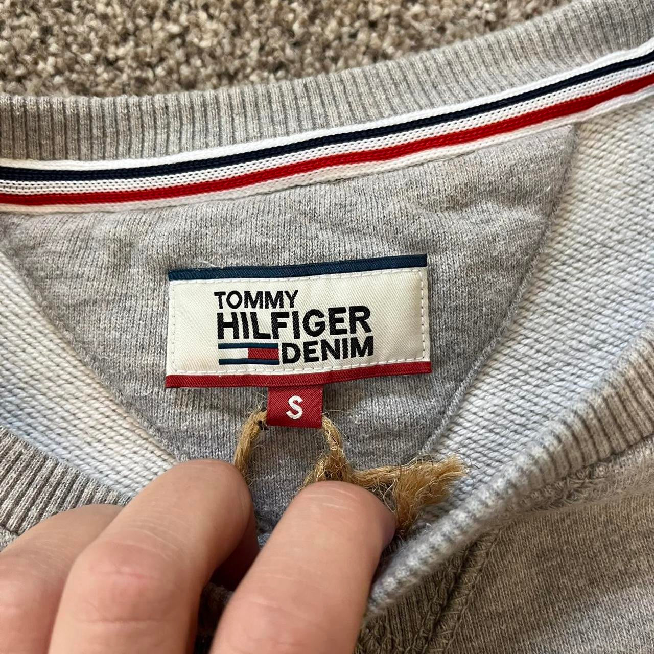 Small Tommy Hilfiger Grey Sweatshirt