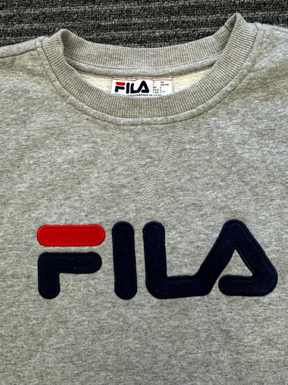 Large Fila Grey Sweatshirt