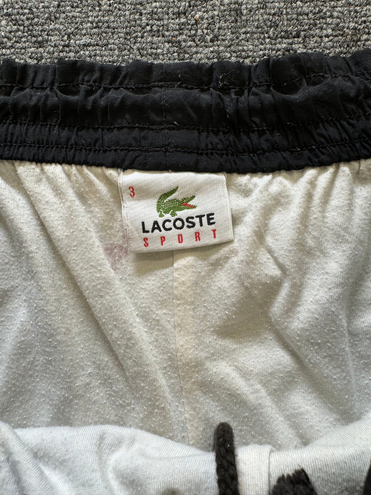 Small Lacoste Black Shorts