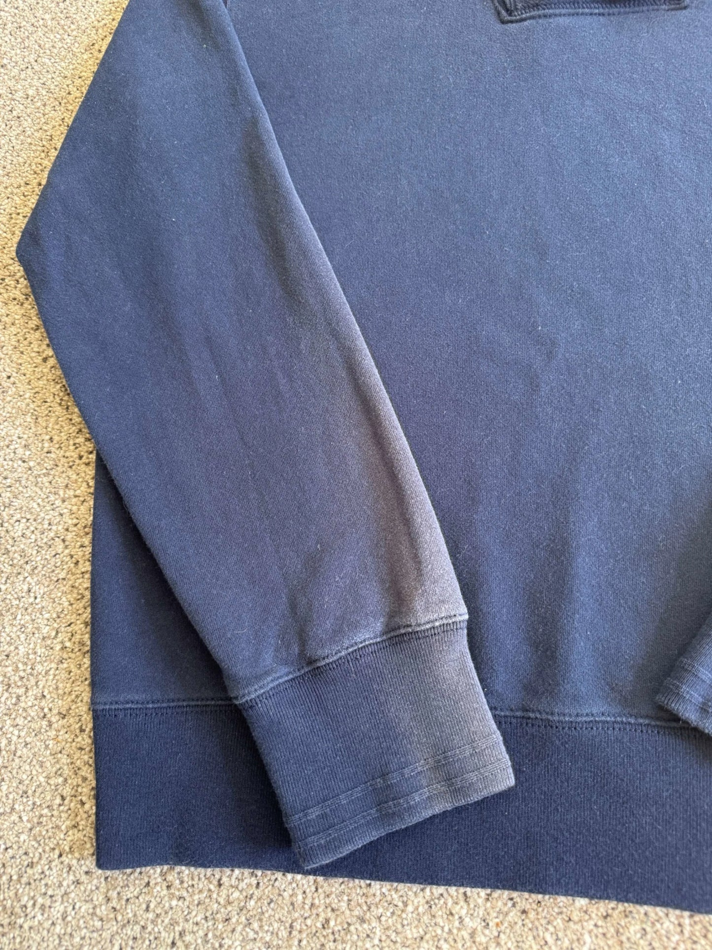 Large Ralph Lauren Navy Shawl Neck Sweatshirt