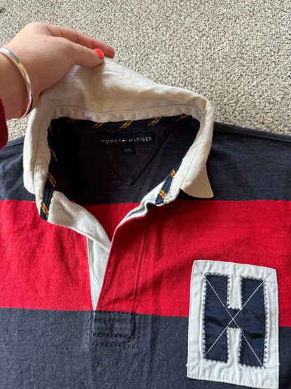 Small Tommy Hilfiger Red Rugby Shirts