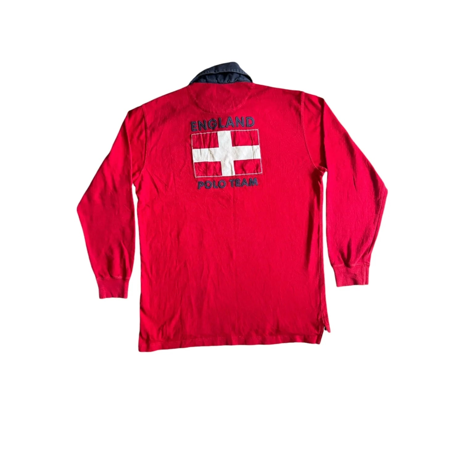 Small Sacoor Sport Red England Rugby Shirt