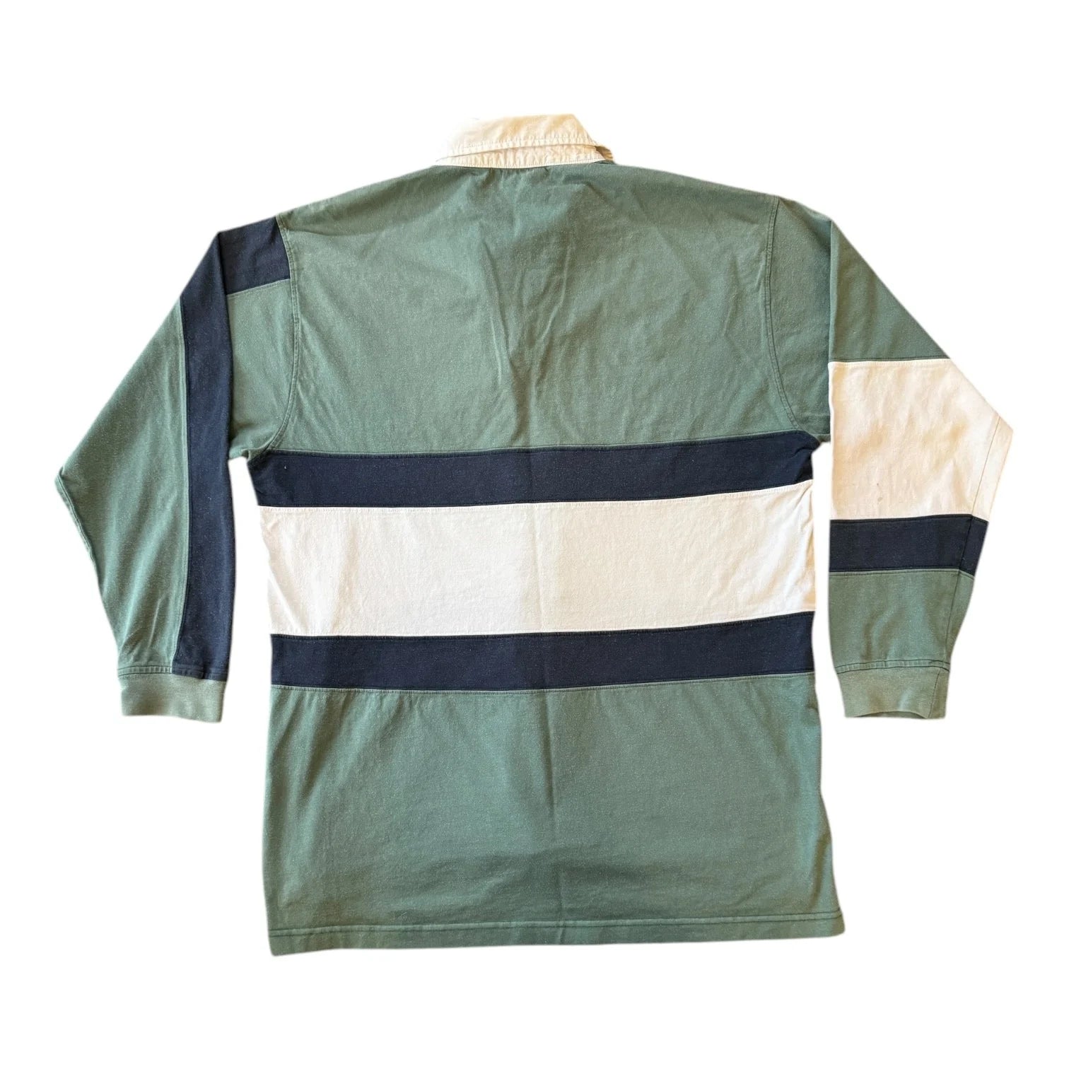 Large Lee Riders Green Rugby Shirt