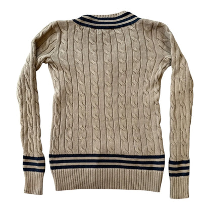 XXS Ralph Lauren Beige Cable Knit