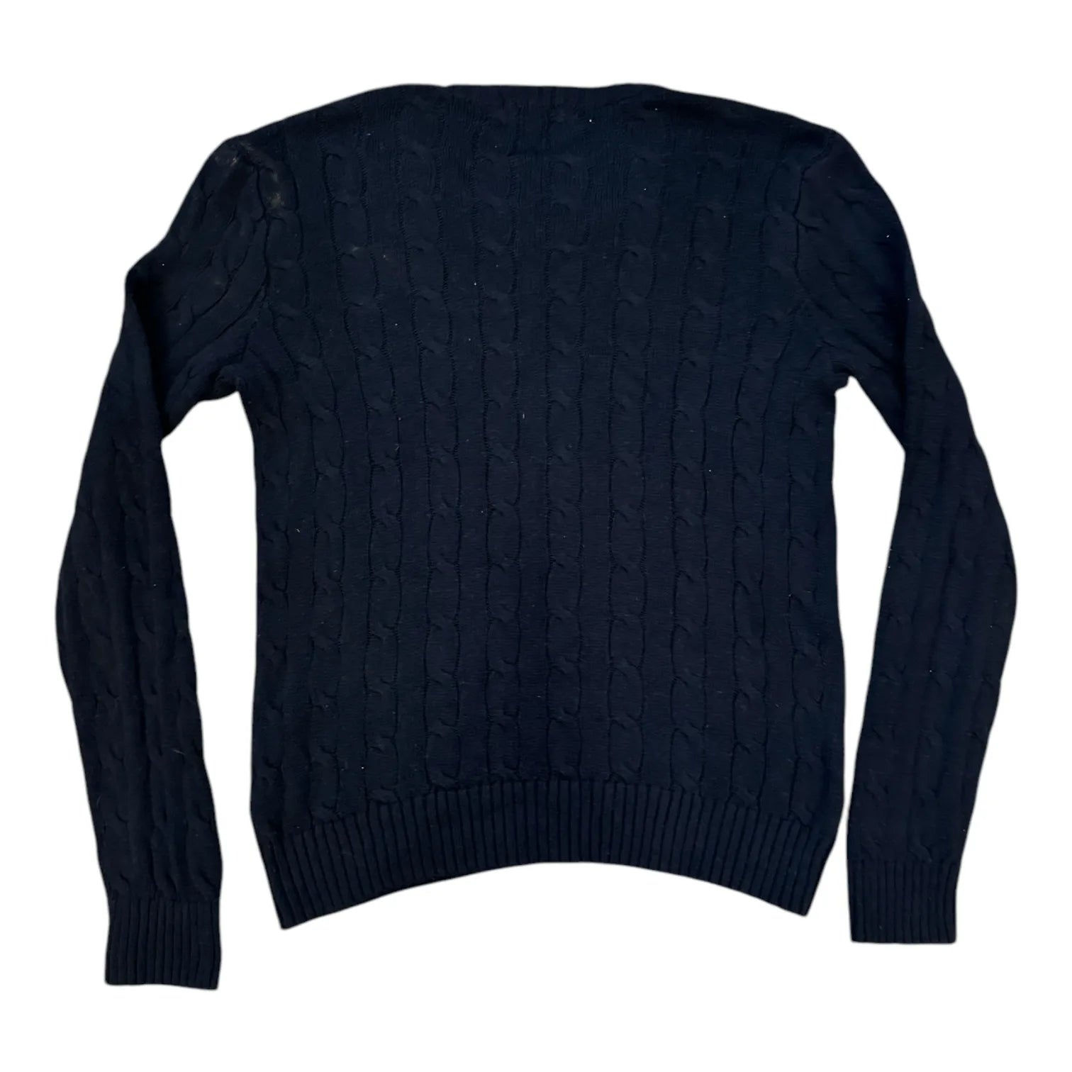 Small Ralph Lauren Navy Cable Knit