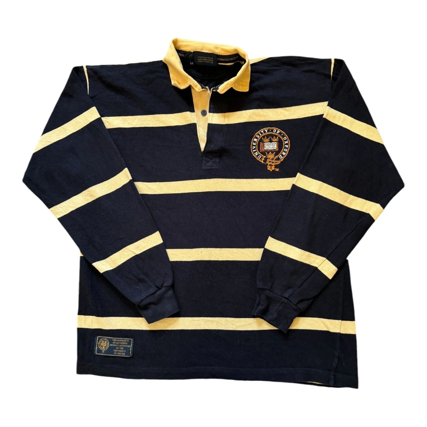 Medium Oxford University Navy Rugby Shirt