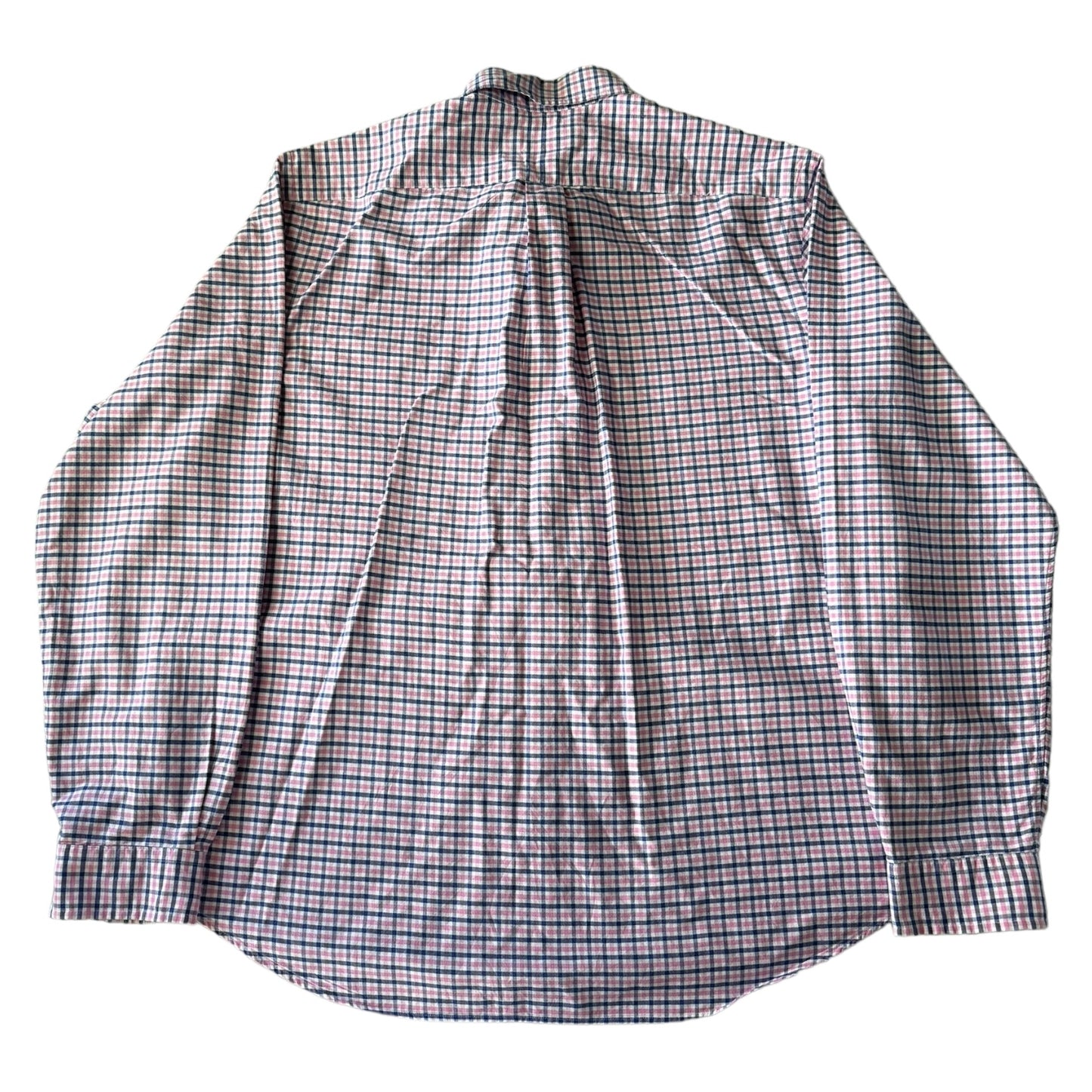 XXL Ralph Lauren Pink and Blue Checked Shirt