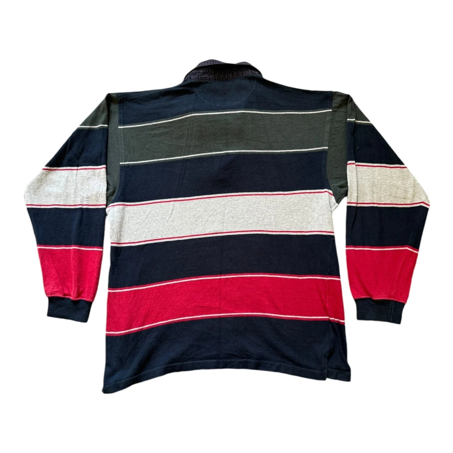 Large Lacoste Multicolor Rugby Shirt