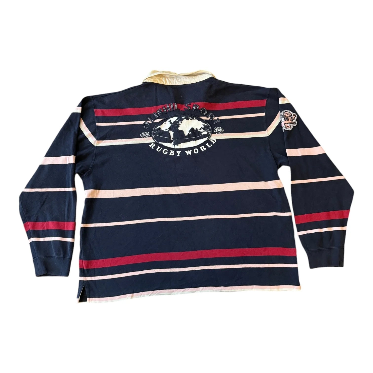 XXXL Oliphil Navy Rugby Shirt