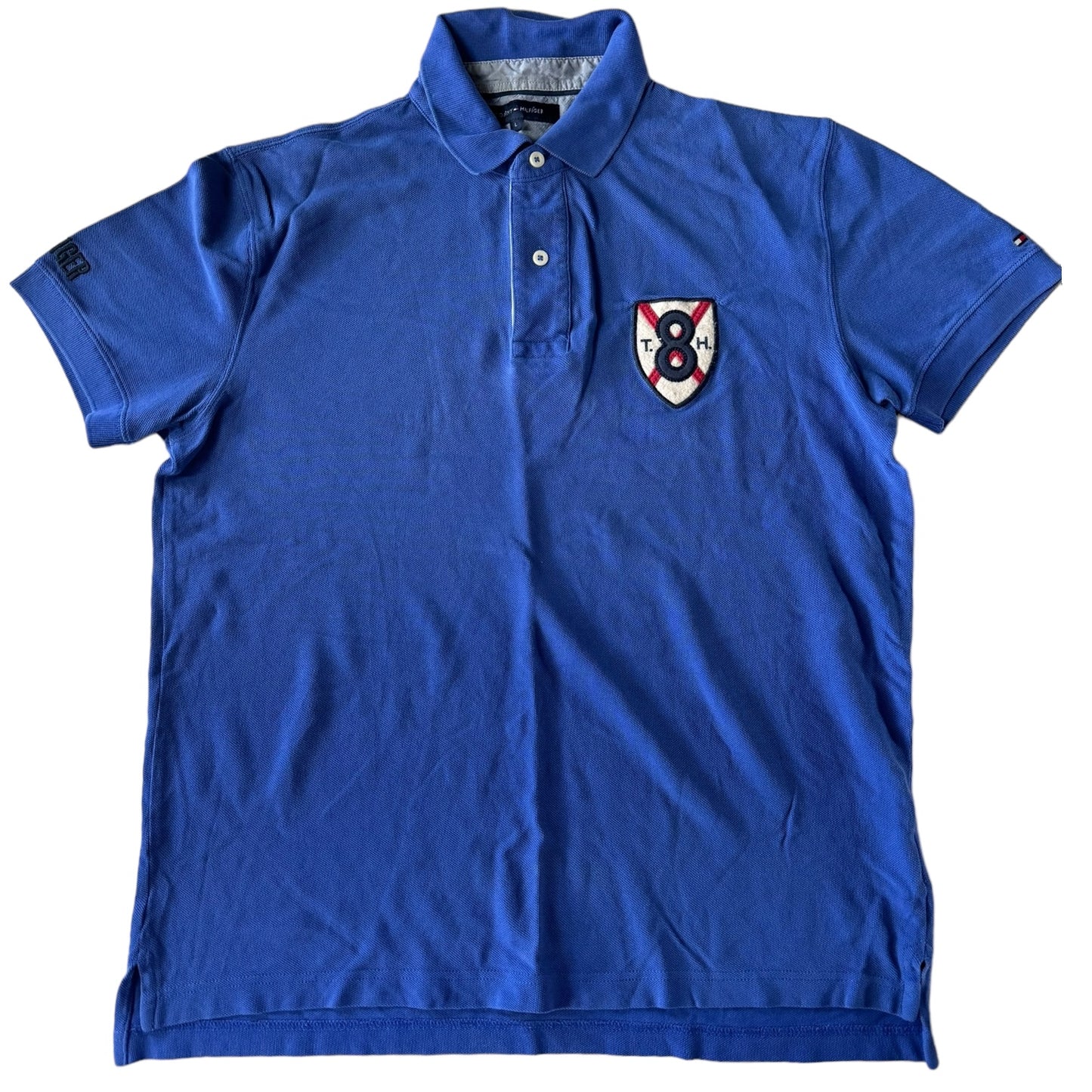 Large Tommy Hilfiger Blue Polo Shirt