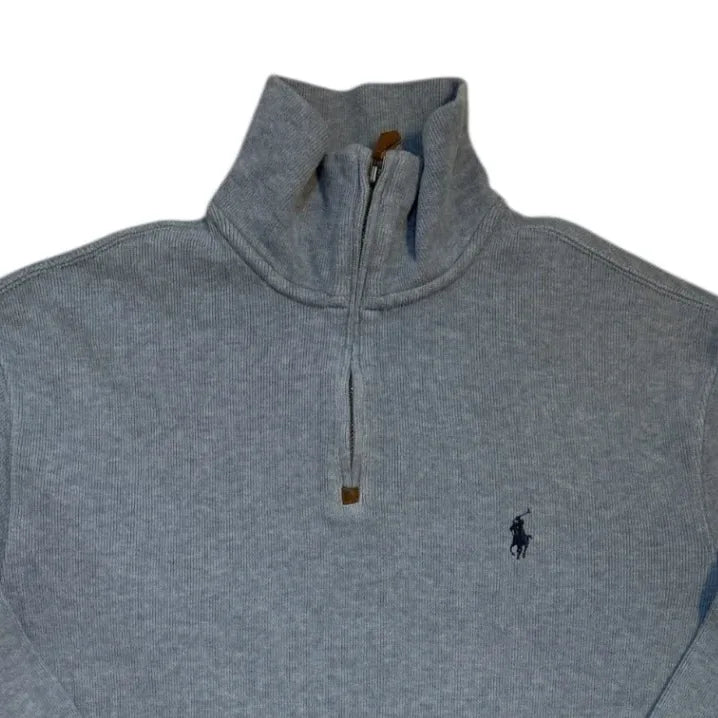 Small Ralph Lauren Light Blue 1/4 Zip Top