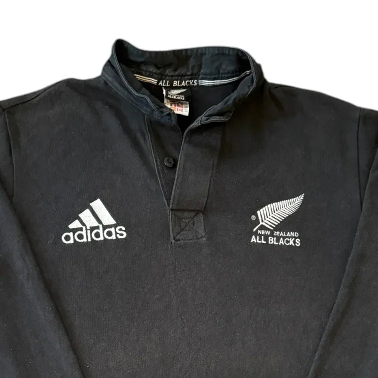 Small Adidas All Blacks Rugby Shirt