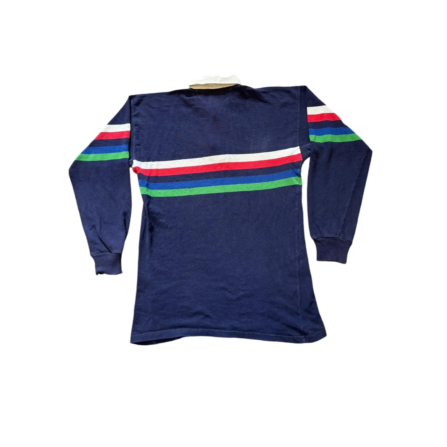 Small Vintage Navy 5 Nations Rugby Shirt