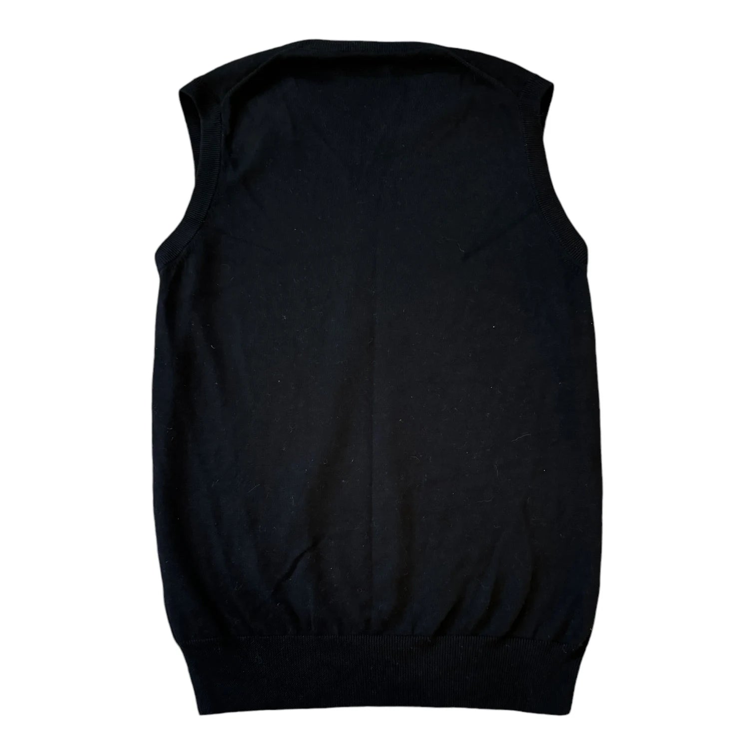 Small Chaps Black Sweater Vest