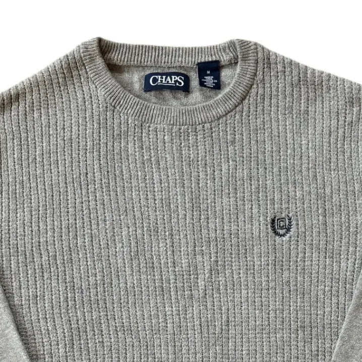 Medium Chaps Grey Knitted Jumper Top