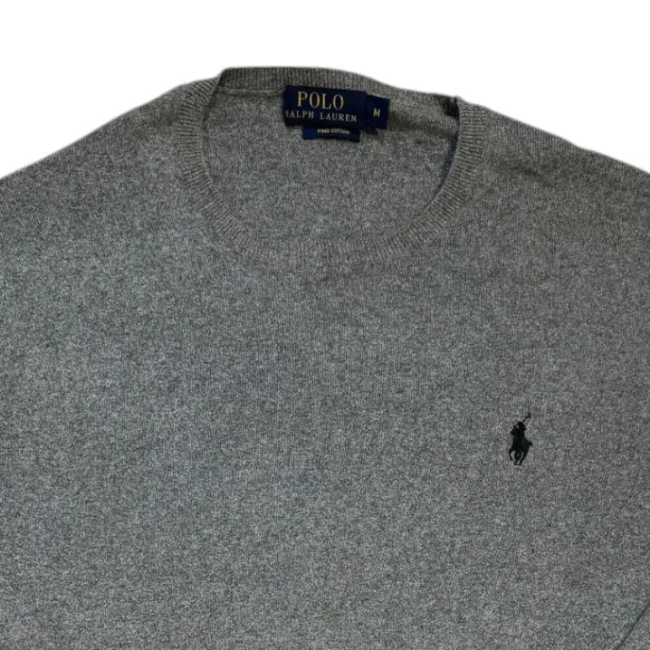 Medium Ralph Lauren Grey Thin Sweatshirt Top