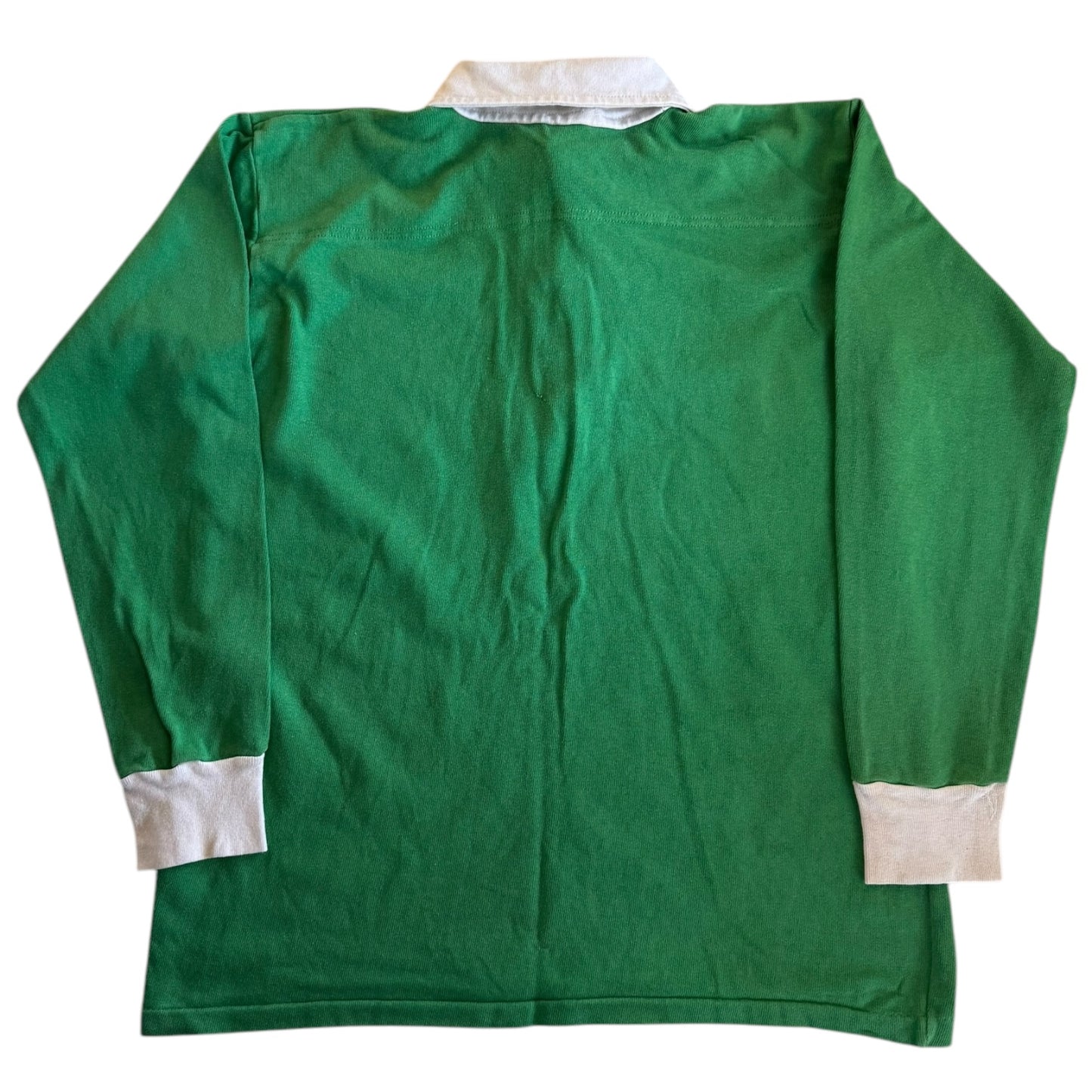 Medium Le Coq Sportif Green Rugby Shirt