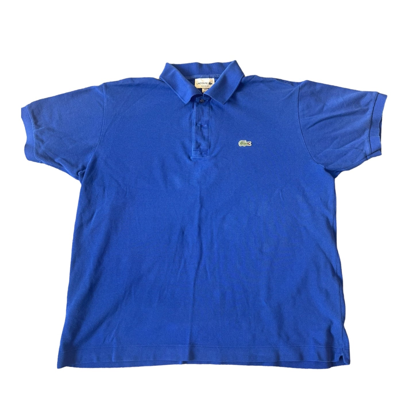 XL Lacoste Blue Polo Shirt