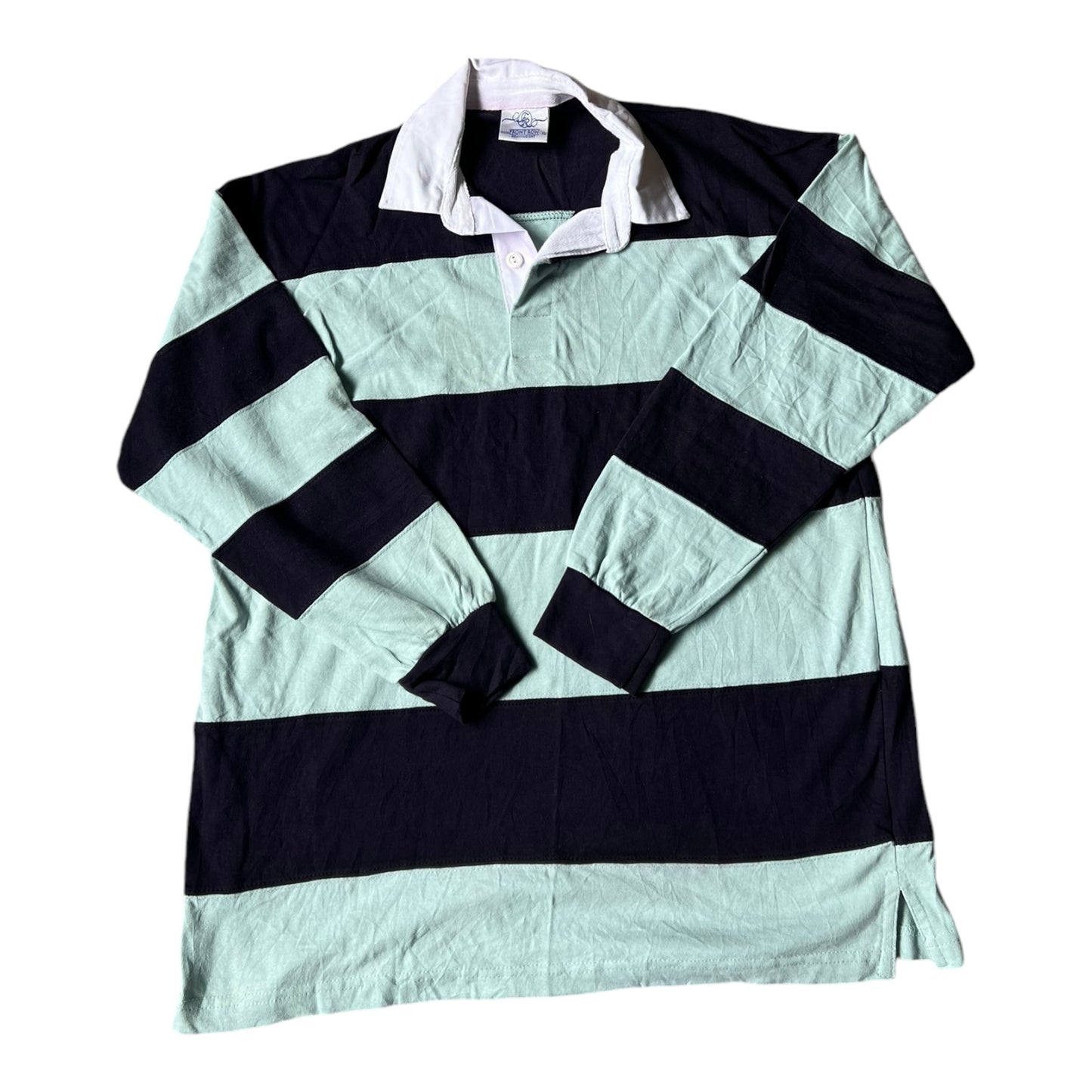 XL Front Row Striped Rugby Shirt