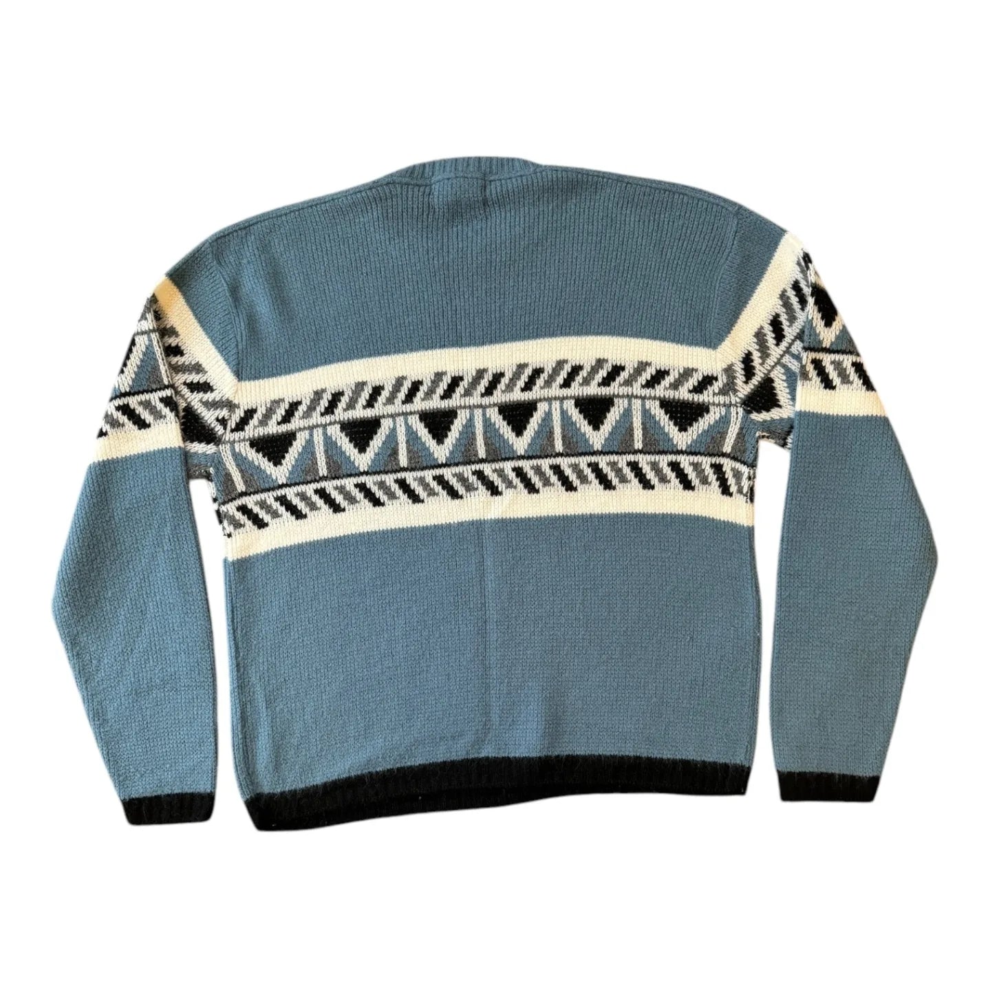 Large Blue Knitted Jumper