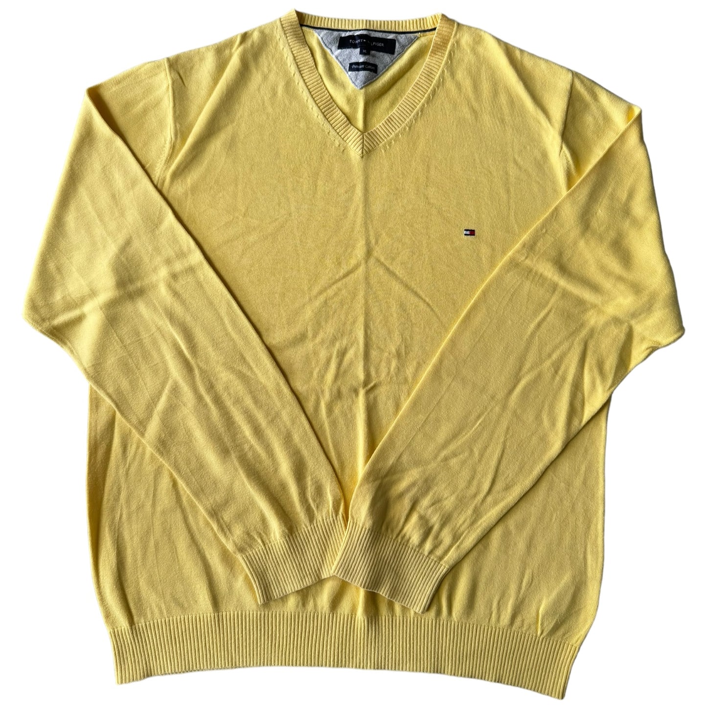 XL Tommy Hilfiger Yellow Jumper