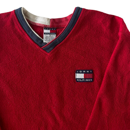 XL Tommy Hilfiger Red Fleece