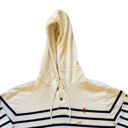 XXL Ralph Lauren White Hoodie Top