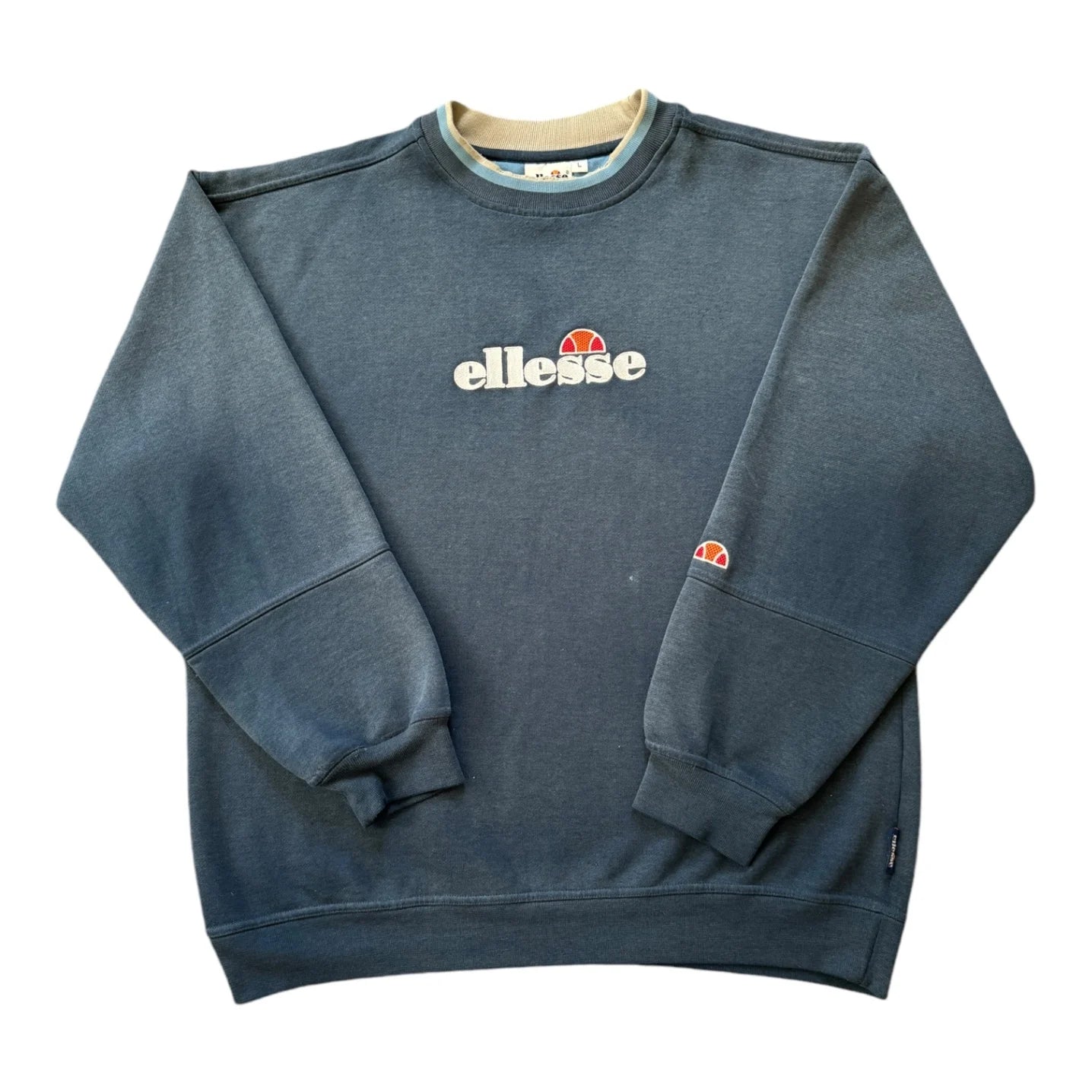 Large Ellesse Blue Sweatshirt