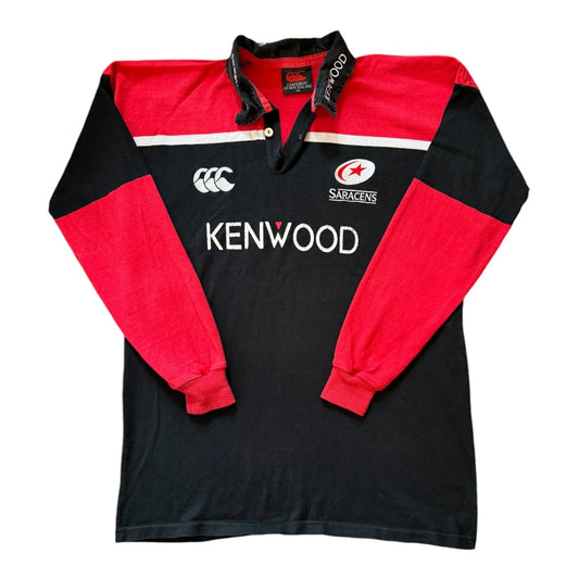 Extra large Canterbury Saracens Black Rugby Shirt