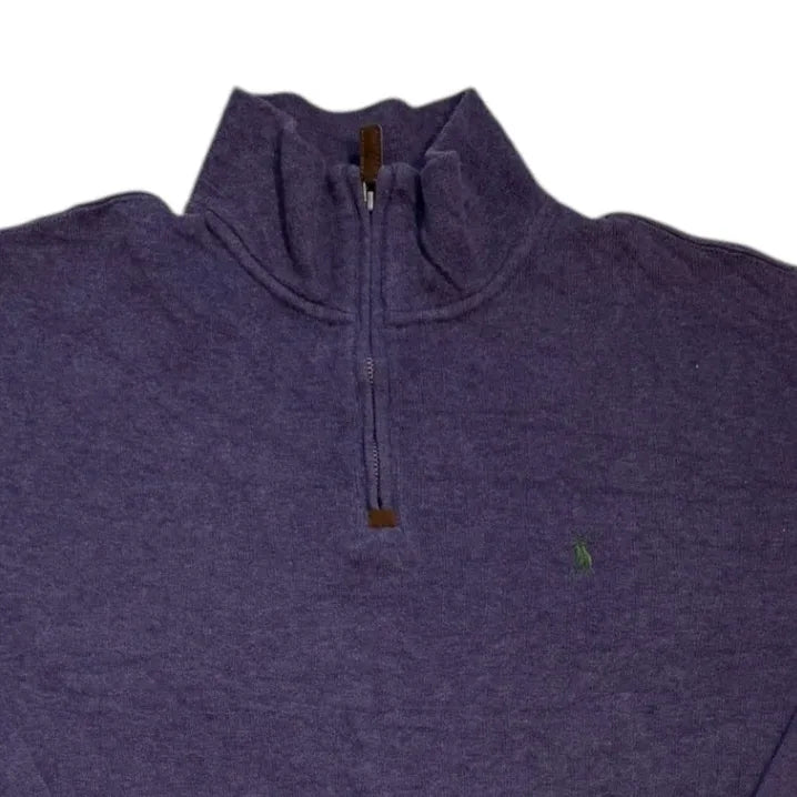 Extra large Ralph Lauren Purple 1/4 Zip Top