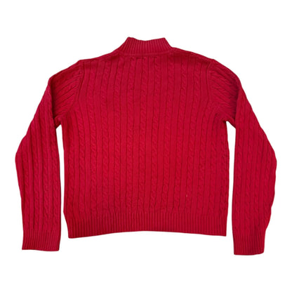 Womans Small Ralph Lauren Red Knitted Jumper