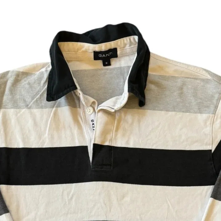 Medium Gant Striped Rugby Shirt Top