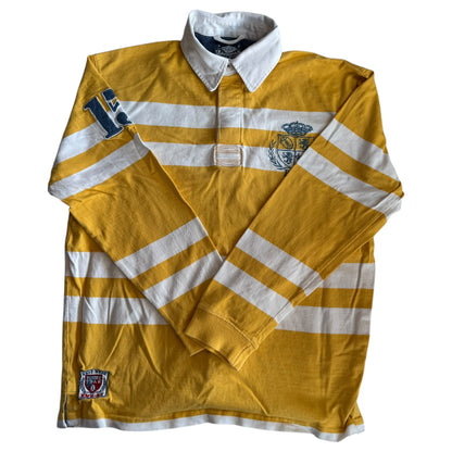 Large Easy Wear Rugby Yellow Rugby Shirt