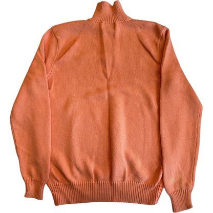 Small Ralph Lauren Orange Knitted 1/4 Zip