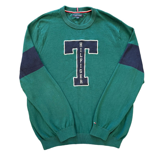 XXL Tommy Hilfiger Green Sweatshirt