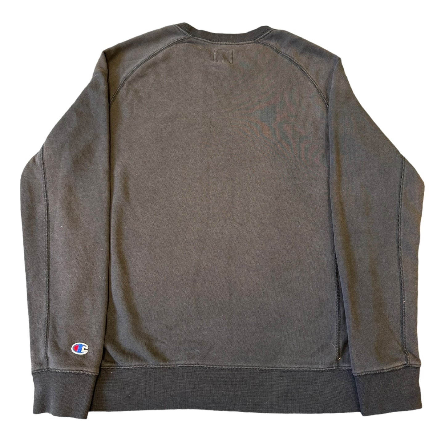 Small Champion Faded Black Sweatshirt