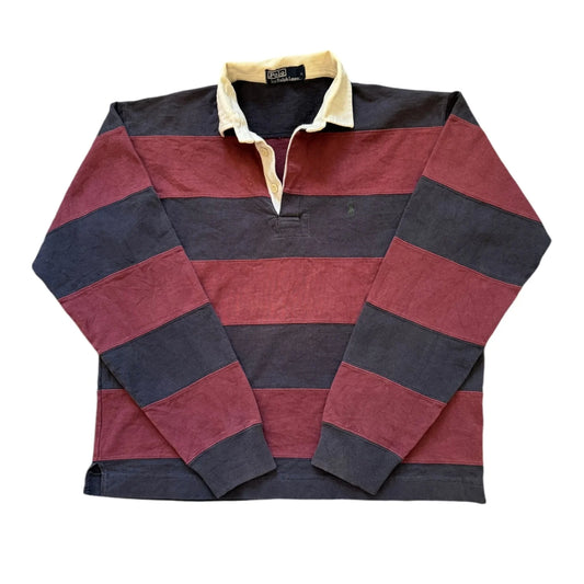 Medium Polo Ralph Lauren Red Rugby Shirt