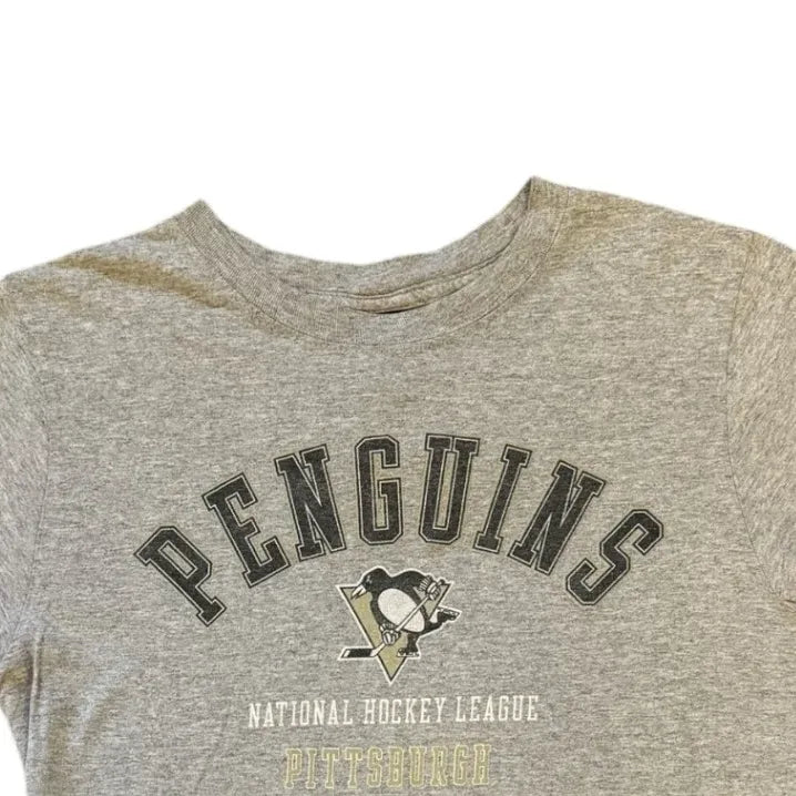 Small NHL Grey T-Shirt Top