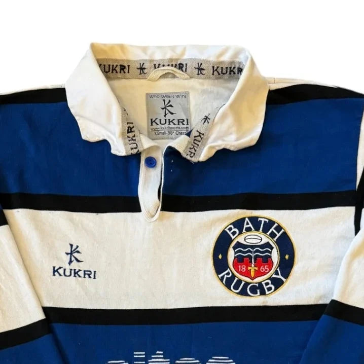 Extra small Kukri Bath Blue Rugby Shirt Top